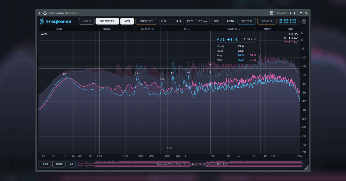 FreqSense VST Demo